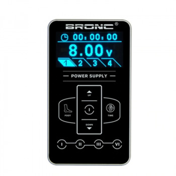 BRONC 3AMPS Tattoo Power Supply 