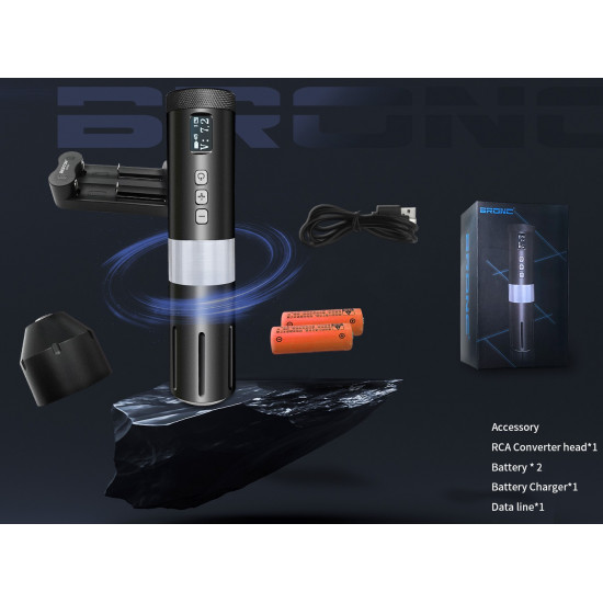 Bronc Wireless Tattoo Pen #BRC016