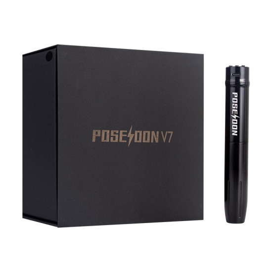 Poseidon V7 Sprint Slim Tattoo Wireless Pen Machine #HM100