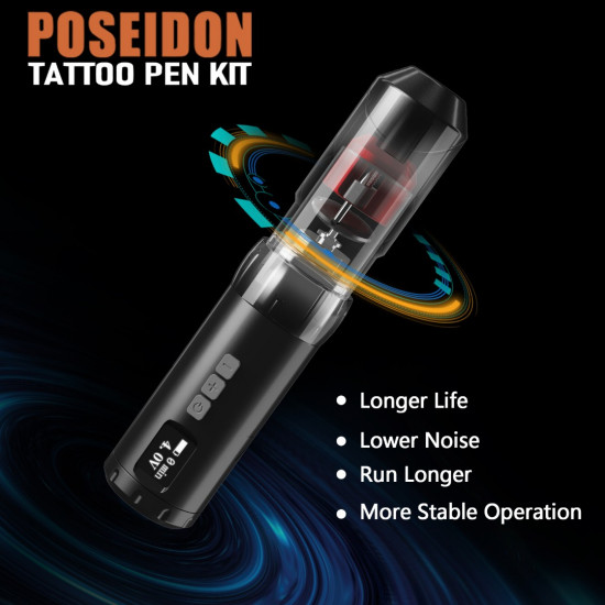 POSEIDON V4 LEAP Battery Pen Machine #HM094