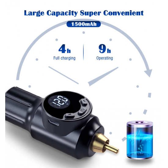Wireless Battery Tattoo Power Supply #PS066
