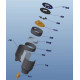 Poseidon Mate1 Tattoo Battery Powerbolt #PS072