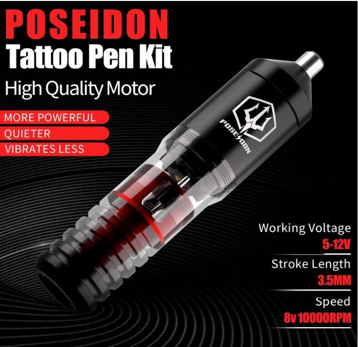 tattoo pen ましん Mast Pen Rotary Tattoo Machine Kit With Airfoil Tattoo Power