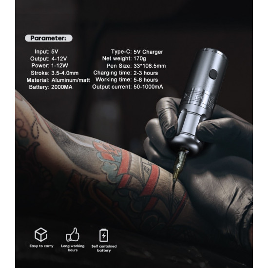 Wireless Tattoo Pen #HM117