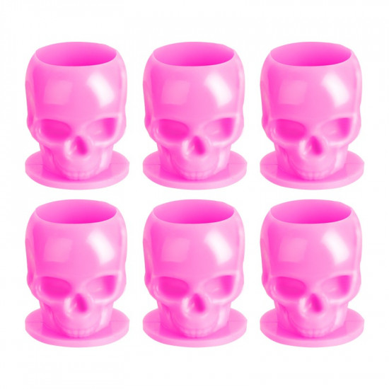 200pcs/bag Skull Tattoo Inkcup #CH028