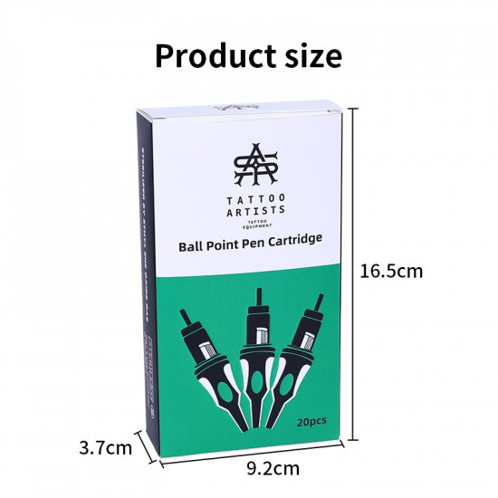 Ballpoint Tattoo Cartridge Needle #TR034