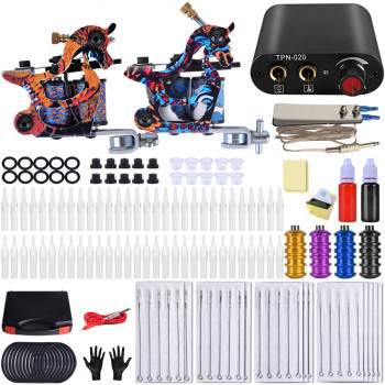 2 Machines Tattoo Kit #TK017