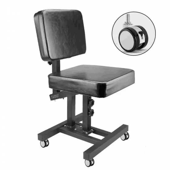 Tattoo chair with wheels AH039