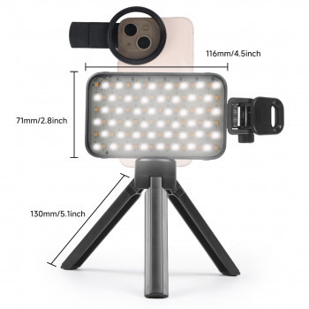 Tattoo Photography Light which can eliminate reflections LL009
