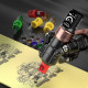 POSEIDON Multi-mode Adjustable OLED Wireless Tattoo Pen with 2*Batteries #HM147