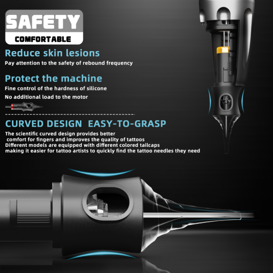 Poseidon Tattoo Cartridge Needles v5(20pcs)-RS