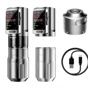 Poseidon-S-Luxe Professional Wireless Tattoo Pen Set #HM160