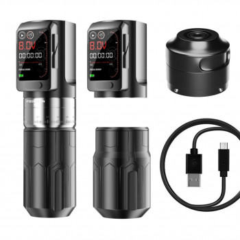 Poseidon-S-Luxe Professional Wireless Tattoo Pen Set #HM160