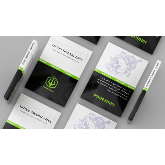 POSEIDON 4-Layered Tattoo Transfer Paper